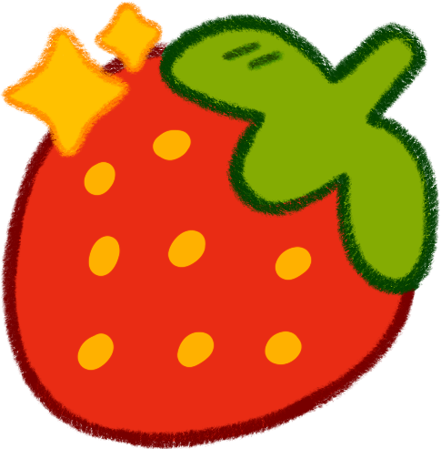 Icono original de fresa