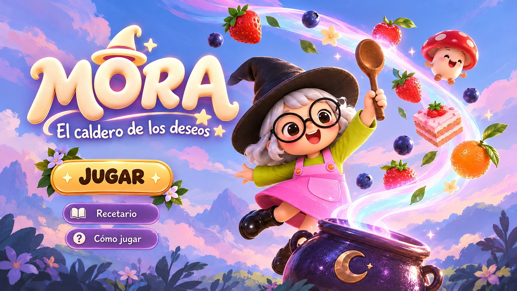 Portada ilustrada de Mora